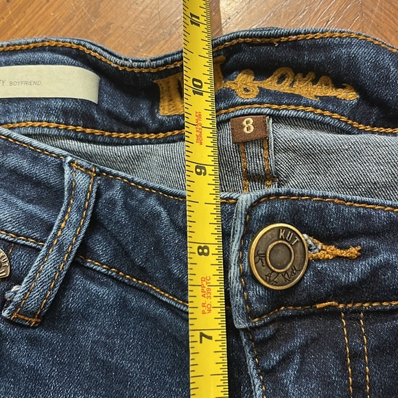 KUT from the Kloth Katy Boyfriend Jeans size 8 30” inseam - Picture 13 of 16
